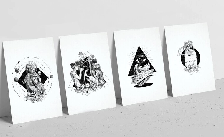 Cărți poștale din „Noua distanțare sexuală”