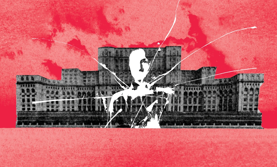 Femeia zidită în Casa Poporului